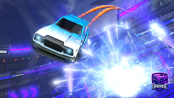 A Rocket League car design from Wasaquecapo