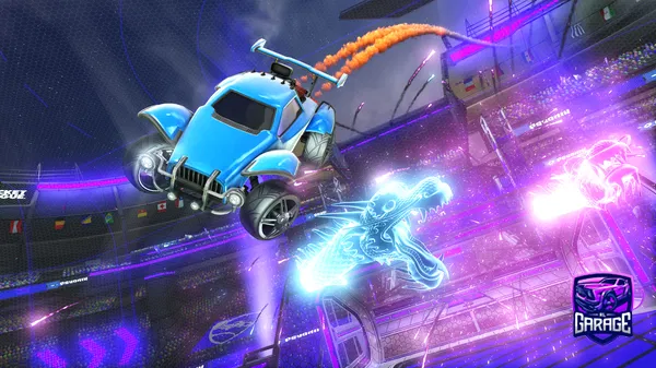 A Rocket League car design from kiloumiz76