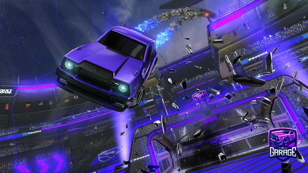 A Rocket League car design from Yuswi