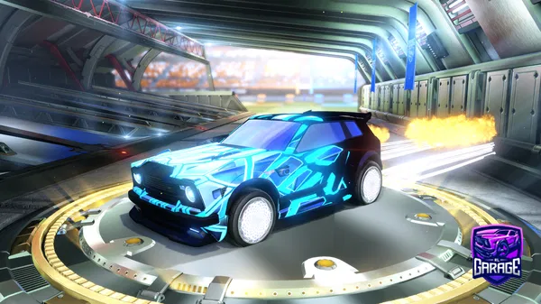 A Rocket League car design from hypernova_