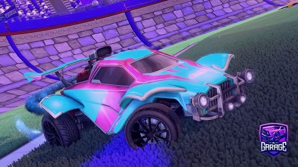 A Rocket League car design from vSpxticzz