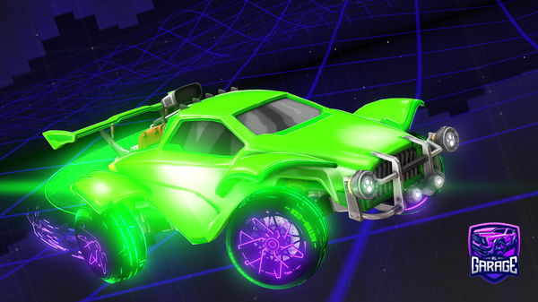 A Rocket League car design from Chunga1115