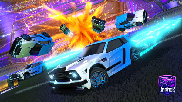 A Rocket League car design from xTR1zE