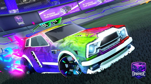 A Rocket League car design from SpectralE001