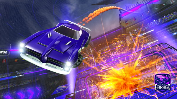 A Rocket League car design from GOGOEH