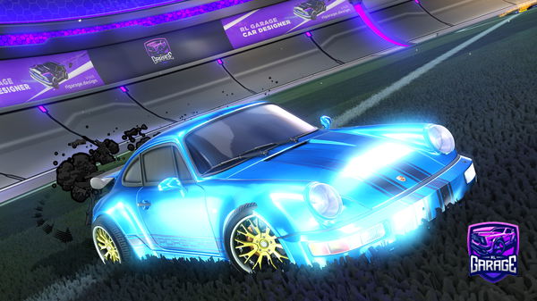 A Rocket League car design from Weshar