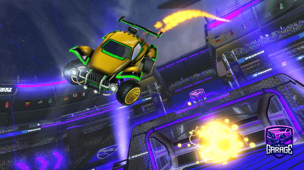 A Rocket League car design from A-people