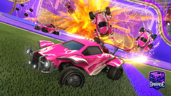 A Rocket League car design from cory786