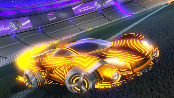 A Rocket League car design from CurtyRagsdude