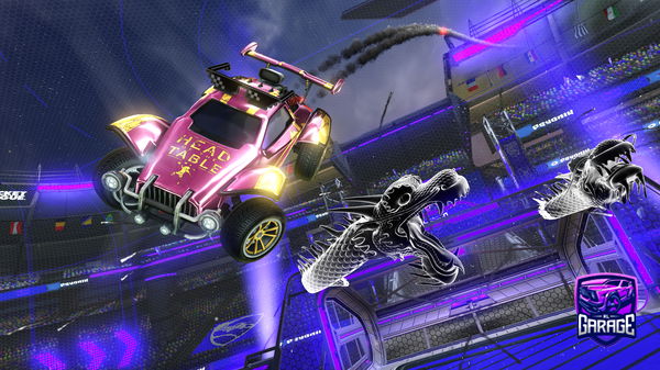 A Rocket League car design from galileo1610