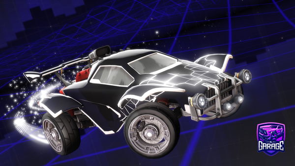 A Rocket League car design from Ludoxx2