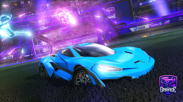 A Rocket League car design from cactusandfire