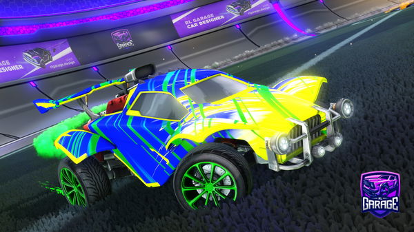 A Rocket League car design from NotAProGuy