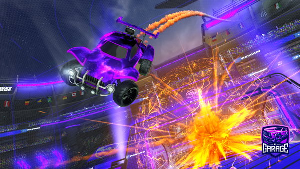 A Rocket League car design from mwkj