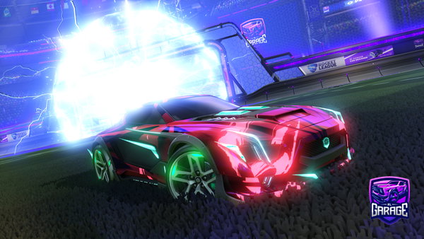A Rocket League car design from Haze_LX