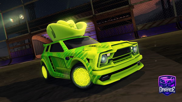 A Rocket League car design from ImortalRL_