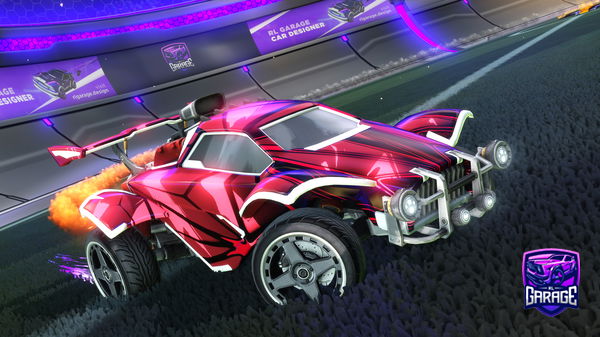 A Rocket League car design from Gxt_playz