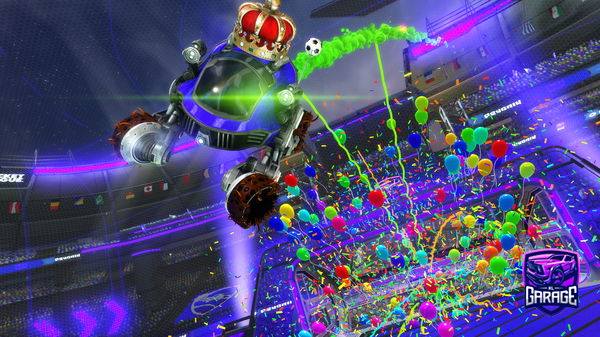 A Rocket League car design from Elixivity