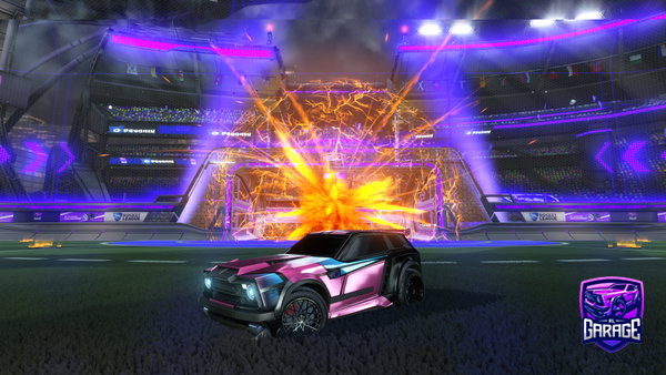 A Rocket League car design from yuukafcks