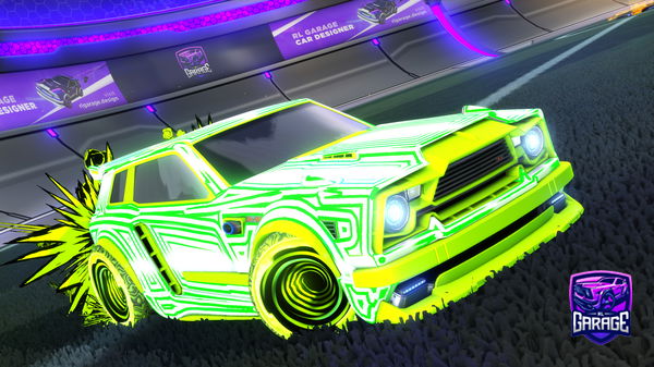 A Rocket League car design from MLDMDeacon