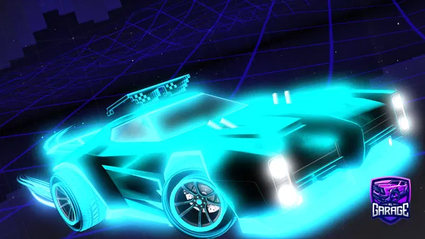 A Rocket League car design from Pulce_