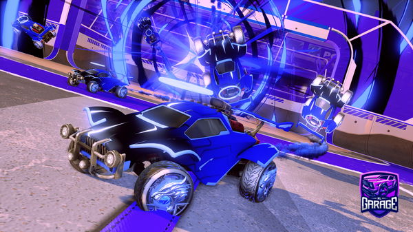 A Rocket League car design from H20_Tsunami