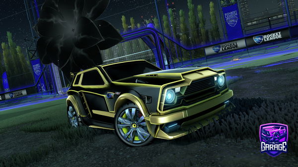 A Rocket League car design from SilverGoal_FR