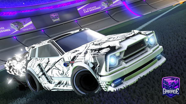 A Rocket League car design from OBDU_KriZm0