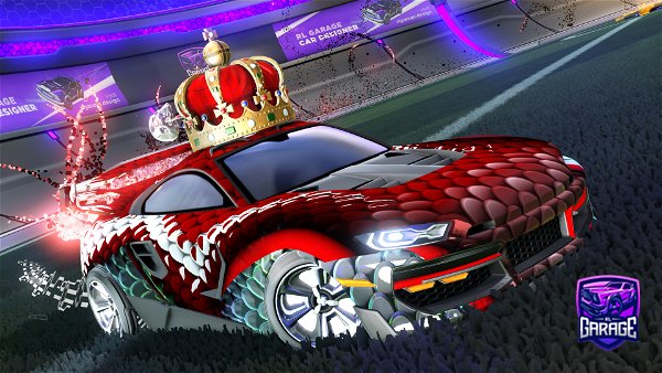 A Rocket League car design from Power_Gaming_Fr