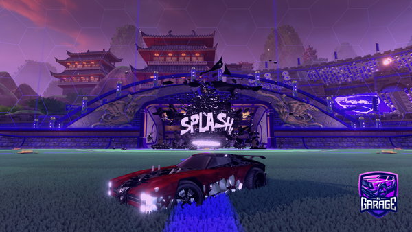 A Rocket League car design from Electro-G