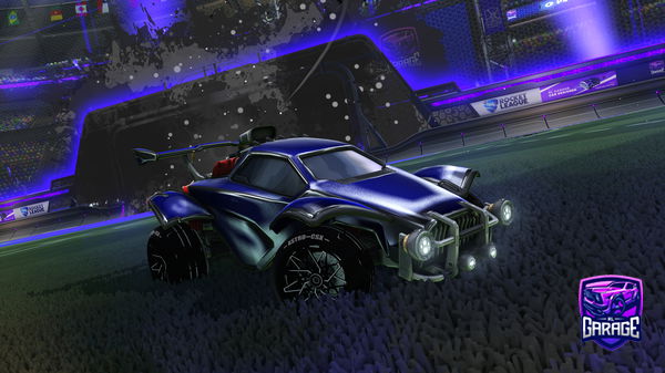 A Rocket League car design from AvAvA