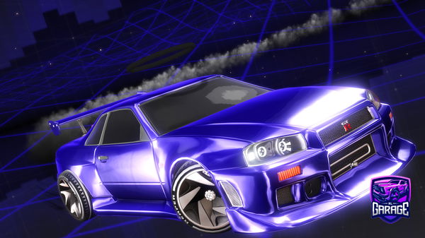 A Rocket League car design from 11iker5