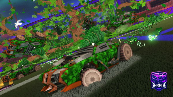 A Rocket League car design from SABERTOOTHPANDA