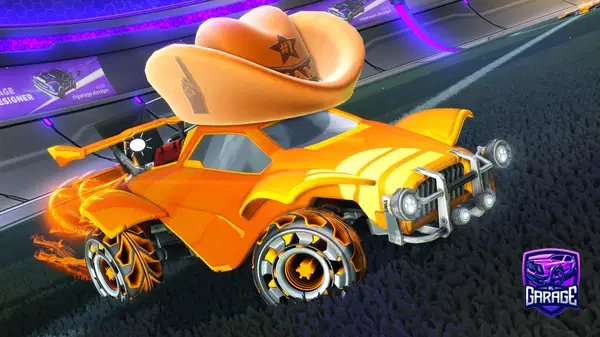A Rocket League car design from BINBOO132