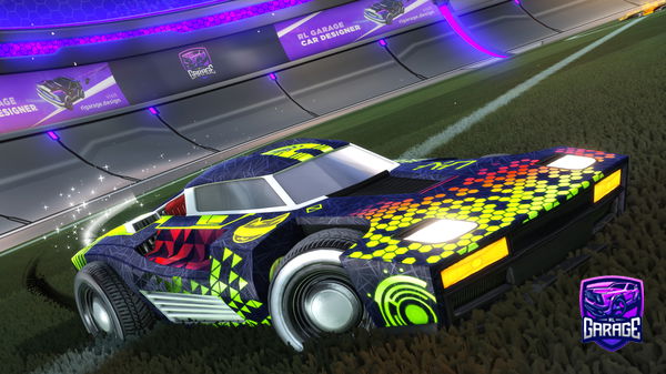A Rocket League car design from zonixn