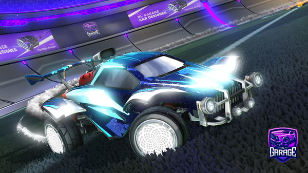 A Rocket League car design from Sledgehammer0111