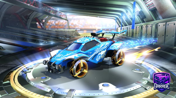 A Rocket League car design from levis514