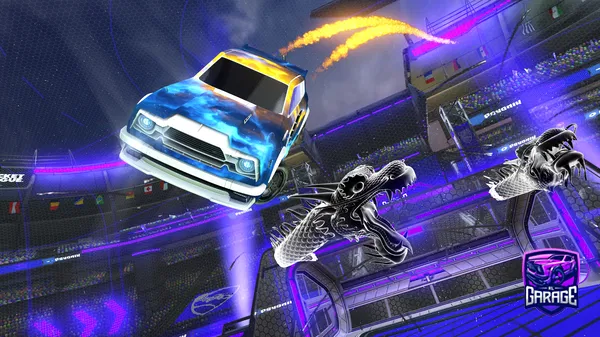 A Rocket League car design from Tobi7658