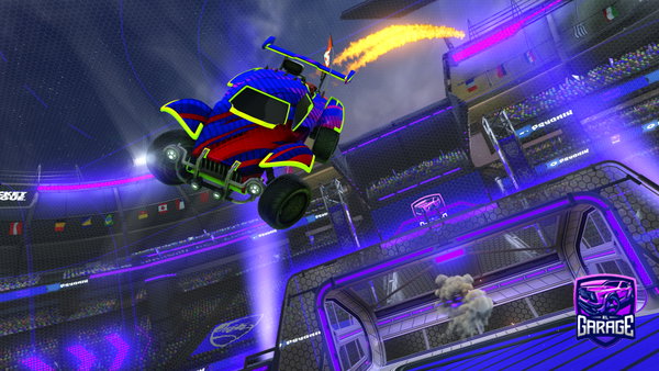 A Rocket League car design from Xxtoxic_criss143