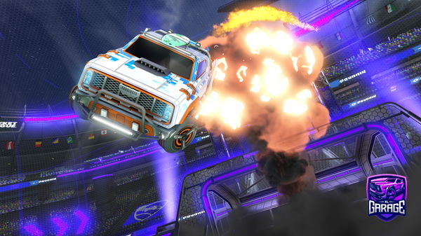 A Rocket League car design from palmtreezs