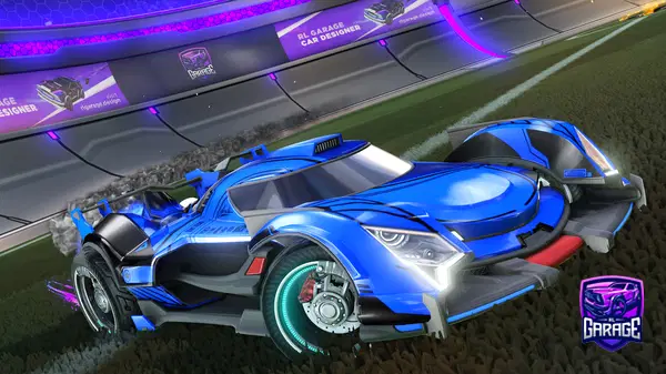 A Rocket League car design from M1R4GE