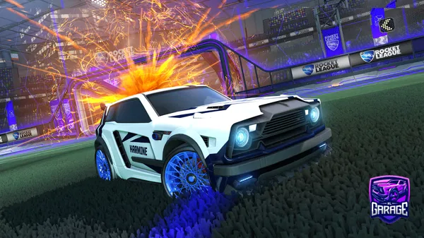 A Rocket League car design from PCH8166