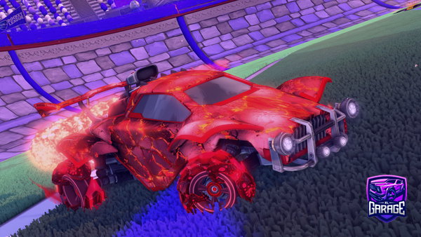 A Rocket League car design from Freedom084
