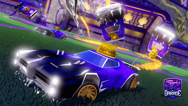 A Rocket League car design from Capybara007decria
