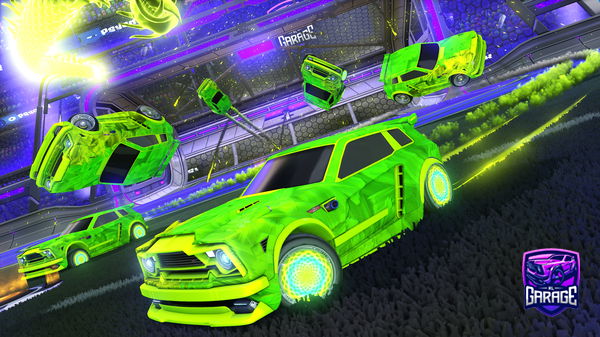 A Rocket League car design from LyteCoop