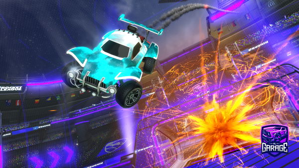 A Rocket League car design from matisse1233