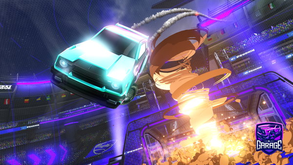 A Rocket League car design from perezoso017