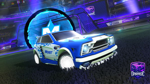 A Rocket League car design from NetfishHun