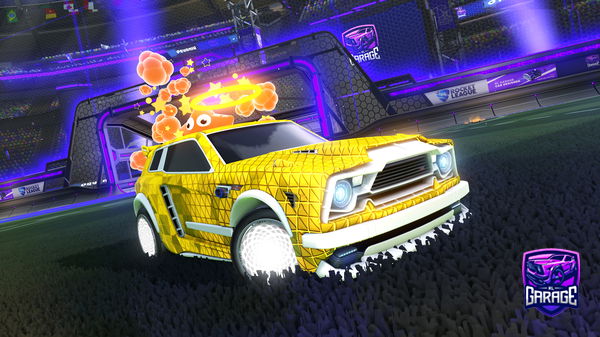 A Rocket League car design from Elvis3246