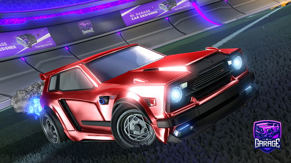 A Rocket League car design from SwissPaz